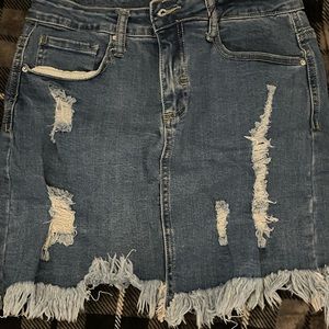 Jean skirt